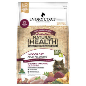 Ivory Coat Chicken & Kangaroo with Coconut Oil Grain Free Dry Cat Food 3kg Gippsland Veterinary Group