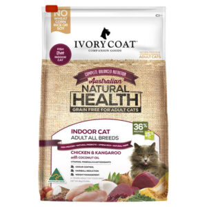 Ivory Coat Chicken & Kangaroo with Coconut Oil Grain Free Dry Cat Food 6kg Gippsland Veterinary Group