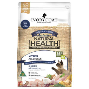 Ivory Coat Chicken with Coconut Oil Grain Free Dry Kitten Food 3kg Gippsland Veterinary Group