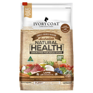 Ivory Coat Lamb with Coconut Oil Grain Free Large Breed Dry Puppy Food 13kg Gippsland Veterinary Group