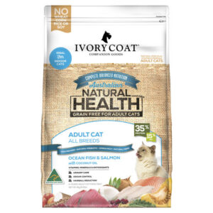 Ivory Coat Ocean Fish & Salmon with Coconut Oil Grain Free Dry Cat Food 3kg Gippsland Veterinary Group