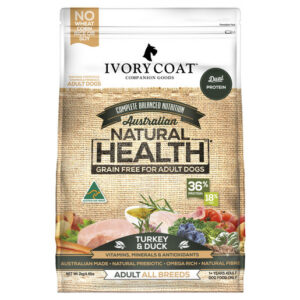 Ivory Coat Turkey & Duck Grain Free Dry Dog Food 2kg Gippsland Veterinary Group